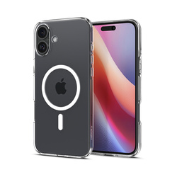 Spigen Liquid Crystal Mag MagSafe - Etui do iPhone 16 (Przezroczysty) (ACS08390)