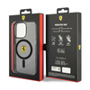 Ferrari Translucent MagSafe - Etui iPhone 14 Pro (Czarny) (FEHMP14LURKK)