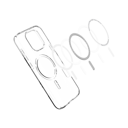 Spigen Liquid Crystal Mag MagSafe - Etui do iPhone 16 Pro Max (Przezroczysty) (ACS08387)