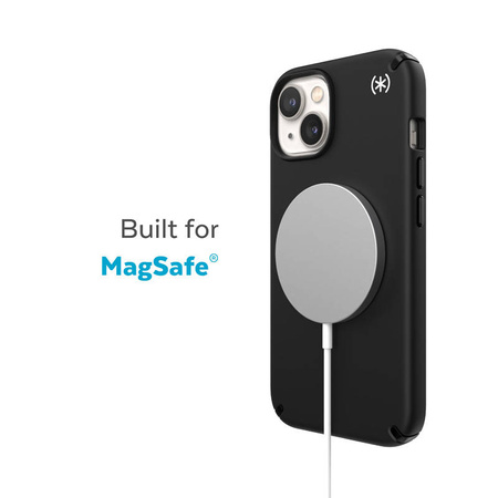 Speck Presidio2 Pro MagSafe - Antybakteryjne etui iPhone 15 Plus / 14 Plus (Black / Black / White) (150115-D143)