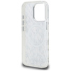 Karl Lagerfeld IML Karl Script Pattern MagSafe - Etui iPhone 16 Pro (biały) (KLHMP16LHMSPUSH)