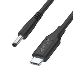 Kabel zasilający do Lenovo 65W USB-C - DC4,0mm - czarny (C14118BK-1.8M)