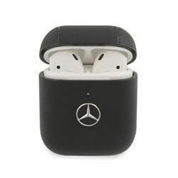 Mercedes Electronic Line - Etui AirPods 1/2 gen (czarny) (MEA2CSLBK)