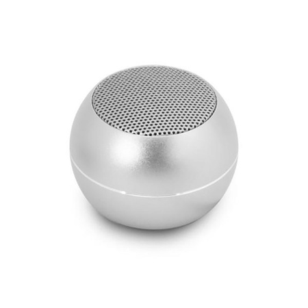 Guess Mini Bluetooth Speaker 3W 4H – Głośnik Bluetooth 5.0 (srebrny) (GUWSALGEG)