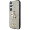 Guess Fixed Glitter Big 4G Metal Logo - Etui do Samsung Galaxy S25 (złoty) (GUHCS25SHG4SGD)
