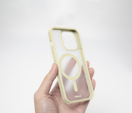 LAUT Huex Protect - obudowa ochronna do iPhone 14 Plus/ 15 Plus kompatybilna z MagSafe (yellow) (L_IP23C_HPT_Y)