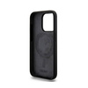 DKNY Liquid Silicone White Printed Logo MagSafe - Etui iPhone 13 Pro (czarny) (DKHMP13LSNYACH)