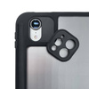 Crong PrimeFolio – Etui iPad Air 11” M3 (2025) / iPad Air 11” M2 (2024) / iPad Air 10.9” (5-4 gen.) / iPad Pro 11" (2022-2021) (czarny/przezroczysty) (CRG-PRF-IPD11-BLK)