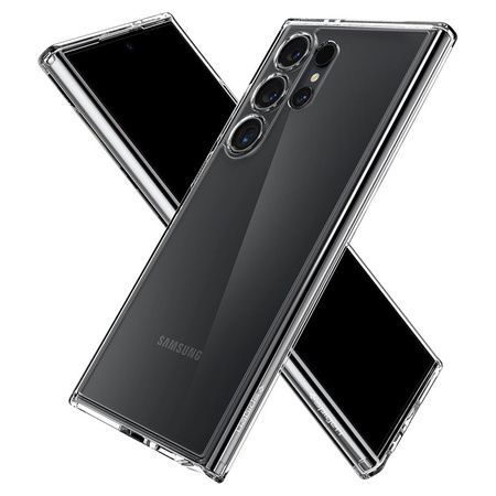 Spigen Ultra Hybrid - Etui do Samsung Galaxy S24 Ultra (Przezroczysty) (ACS07292)