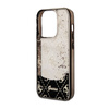Guess Liquid Glitter Transculent 4G - Etui iPhone 14 Pro (Czarny) (GUHCP14LLC4PSGK)