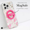 Kate Spade New York Magnetic Loop Grip - Uchwyt MagSafe na palec (Pom Pom Pink) (KS053402)