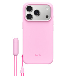 Apple Etui z podpórką Beats Kickstand zgodne z MagSafe i panelem Sterowanie aparatem do iPhone’a 17 Pro - opalowy różowy (MGY84LL/A)
