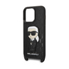 Karl Lagerfeld NFT Monogram Ikonik Patch - Etui iPhone 14 Pro (czarny) (KLHCP14LSTKMK)