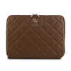 Guess Quilted 4G Sleeve - Etui na notebooka 13" / 14" (brązowy) (GUCS14ZPSQSSGW)