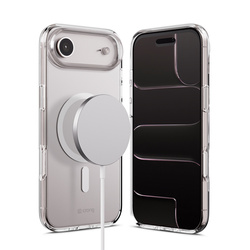 Crong Clear MAG Cover - Etui MagSafe iPhone Air (przezroczysty) (CRGCLRMIP1766ATRS)