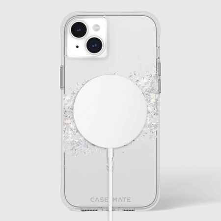 Case-Mate Karat MagSafe - Etui iPhone 15 Plus zdobione masą perłową (A Touch of Pearl) (CM051572)