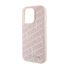 Karl Lagerfeld Quilted K Pattern - Etui iPhone 15 Pro Max (różowy) (KLHCP15XPQKPMP)