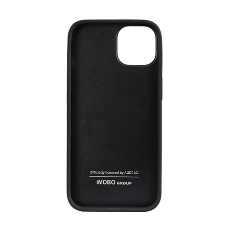 Audi Genuine Leather - Etui iPhone 14 (Czarny) (AU-TPUPCIP14-Q8/D1-BK)
