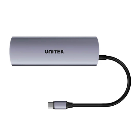 Unitek Hub 4w1 USB-C 10 Gbps, 2x USB-A i 2x USB-C H1112DGY01 (H1112DGY01)