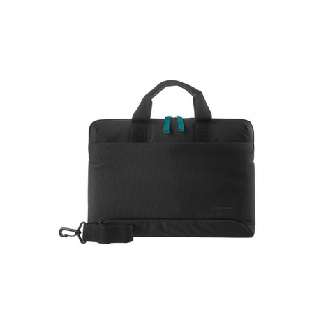 Tucano Smilza Super Slim Bag - Torba MacBook Pro 14” / Air 15” / Pro 13" /Air / Notebook 14” / 13” (czarny) (BSM1314-BK)