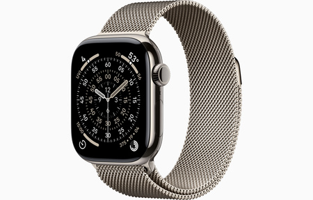 Apple Watch Series11 GPS Cellular 46mm Koperta Tytan natural/Bransoleta M/L (MFD04MP/A)
