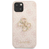 Guess 4G Big Metal Logo - Etui iPhone 13 (różowy) (GUHCP13M4GMGPI)