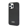 Audi Silicone Case - Etui iPhone 14 Pro Max (Czarny) (AU-LSRIP14PM-Q3/D1-BK)