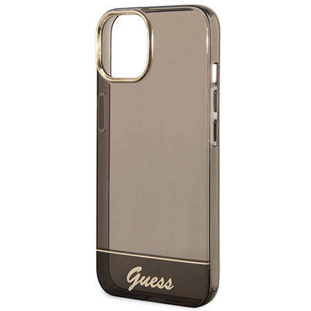 Guess Translucent - Etui iPhone 14 Plus (czarny) (GUHCP14MHGCOK)