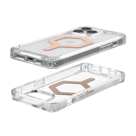 UAG Plyo Magsafe - obudowa ochronna do iPhone 15 Pro Max kompatybilna z MagSafe (ice-rose gold) (114305114348)