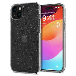 Spigen Liquid Crystal Glitter - Etui do iPhone 15 Plus (Przezroczysty) (ACS06648)