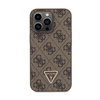 Guess Crossbody 4G Metal Logo - Etui iPhone 13 Pro (brązowy) (GUHCP13LP4TDSCPW)