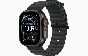 Apple Watch Ultra 3 Cellular Koperta czarny 49mm pasek Ocean czarna (MF0J4QP/A)