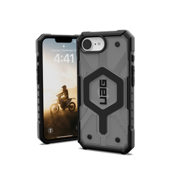UAG Pathfinder Clear Magsafe - obudowa ochronna do iPhone 16e kompatybilna z MagSafe (ash) (114498113131)