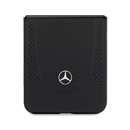 Mercedes Leather Urban Line - Etui Samsung Z Flip 5 (czarny) (MEHCZF5ARMBK)
