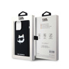 Karl Lagerfeld Silicone Choupette Head MagSafe - Etui iPhone 15 Pro (czarny) (KLHMP15LSCHPPLK)