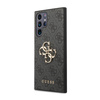 Guess 4G Big Metal Logo - Etui Samsung Galaxy S23 Ultra (szary) (GUHCS23L4GMGGR)