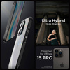 Spigen Ultra Hybrid - Etui do iPhone 15 Pro (Matte Black) (ACS06713)