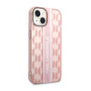 Karl Lagerfeld Mono Vertical Stripe - Etui iPhone 14 Plus (różowy) (KLHCP14MHKLSPCP)