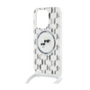 Karl Lagerfeld IML Crossbody Monogram Karl & Choupette Head MagSafe - Etui iPhone 15 Pro Max (przezroczysty) (KLHMP15XHCKCKLCT)