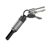 Statik HexCharge - uniwersalny kabel 4w1 z trzema wymiennymi wtyczkami magnetycznymi 15cm, w nylonowym oplocie (USB-C, lightning, USB-A) (black) (PUP-0530-BLK)