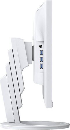 EIZO FlexScan EV2490-WT- monitor LCD 23,8", Wide (16:9), IPS, LED, złącze USB-C, DP, HDMI, biały (EV2490-WT)