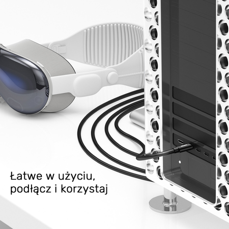 Unitek Kabel VR Link Pro USB-C do C obsługuje 5Gps i 60W (C14094ABK01-5M)