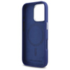 Karl Lagerfeld FW Metal Plate MagSafe - Etui iPhone 16 Pro Max (niebieski) (KLHMP16XPGMSRPB)