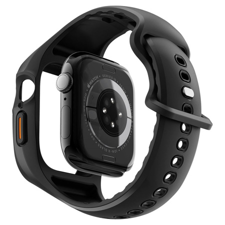 Spigen Liquid Air Pro - Pasek z obudową do Apple Watch 10 46 mm (Matte Black) (ACS09317)