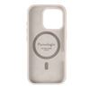 Pomologic CoverCase - silikonowa obudowa ochronna do iPhone 16 Pro kompatybilna z MagSafe (ivory) (POM-IPCCS16PMS-701)