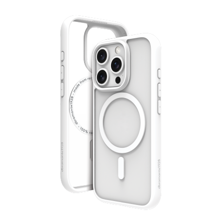 dbramante1928 Grenen MagSafe - obudowa ochronna do iPhone 16 Pro Max kompatybilna z MagSafe biały (GN67WH006375)
