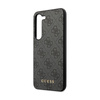 Guess 4G Metal Gold Logo - Etui Samsung Galaxy S24+ (czarny) (GUHCS24MG4GFGR)