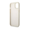 Guess Croco Collection – Etui iPhone 14 Plus (srebrny) (GUHCP14MHGCRHS)