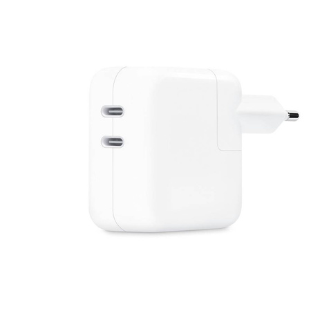 Apple Ładowarka z dwoma portami 35W DUAL USB-C - biały (MW2K3ZM/A)