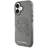 Karl Lagerfeld IML Rhinestones Karl Head - Etui do iPhone 16 (czarny) (KLHCP16SHKHDCELK)